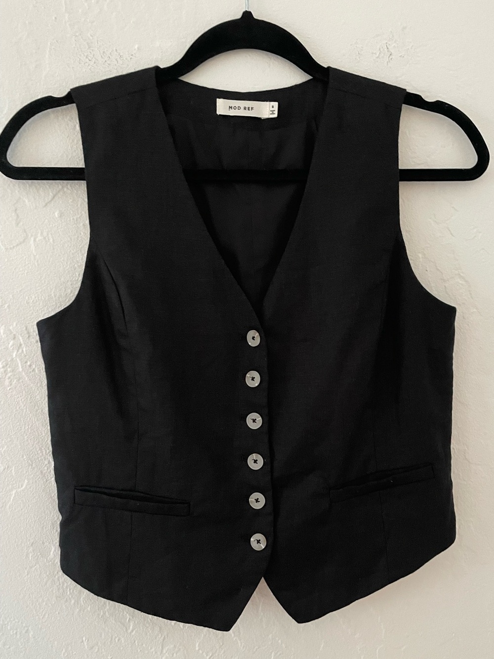 Mod Ref Linen Vest - Picture 4 of 15